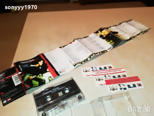 TIZIANO FERRO 1101231943, снимка 7 - Аудио касети - 39271452