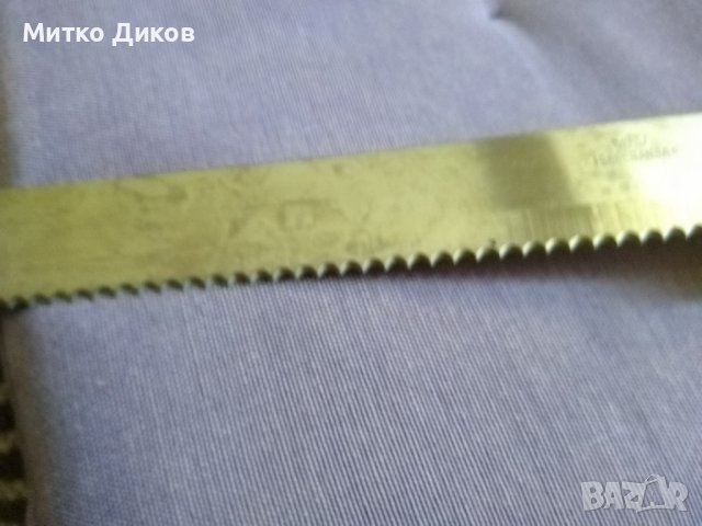 Нож за хляб Есперанса чисто нов испански перфектен 325х195мм, снимка 4 - Прибори за хранене, готвене и сервиране - 38519600