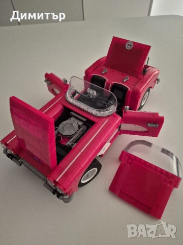 MOC / реплика на 10321 Corvette 1961, снимка 3 - Конструктори - 52735372