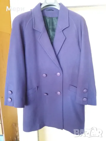 Дамско вълнено 3/4 палто, снимка 5 - Палта, манта - 48077106