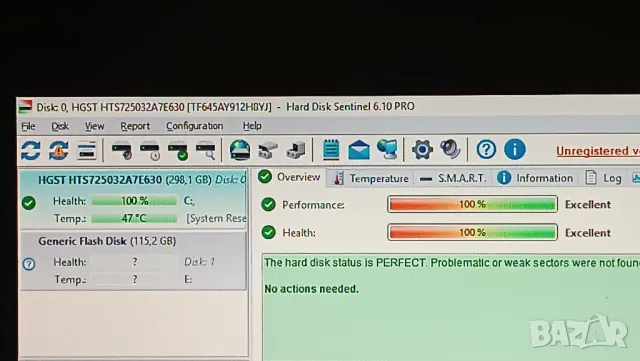 Emachines e725, снимка 13 - Лаптопи за дома - 40901648