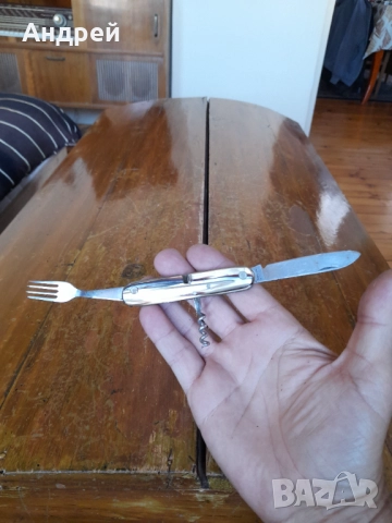 Стар джобен нож,ножче,ножка #128, снимка 4 - Други ценни предмети - 51467132