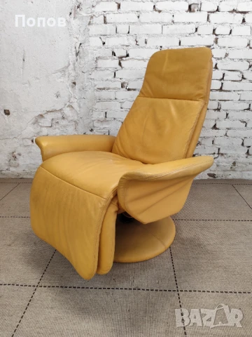 Разтегателно релакс кресло, снимка 7 - Дивани и мека мебел - 50540168