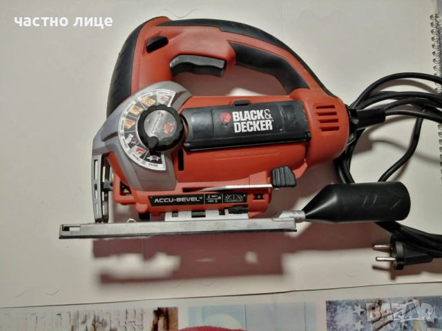 Прободен трион /зеге/ Black & Decker KS900SK 620 W, снимка 7 - Други инструменти - 53155048