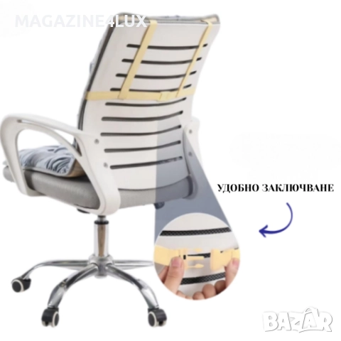 Ергономична отопляема седалка с велур и подвижна възглавница – Перфектна за дом и офис, снимка 5 - Декорация за дома - 52802846