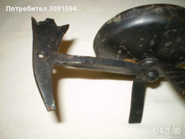 Свещник ковано желязо за една свещ декорация за дома, снимка 3 - Декорация за дома - 48856179