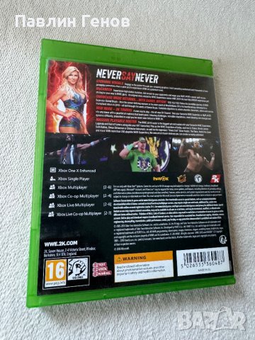  Xbox One WWE 2K19, снимка 3 - Игри за Xbox - 43948170