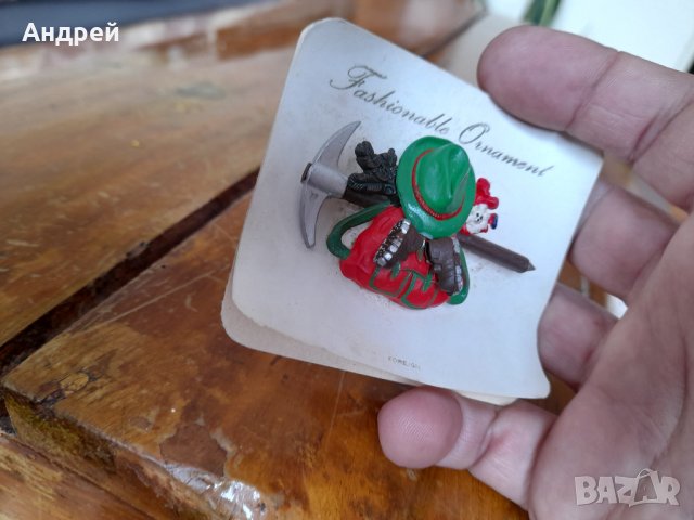 Стара брошка Glista Mendarin, снимка 5 - Други ценни предмети - 32711819