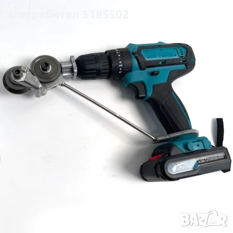 Приставка за бормашина, н о ж и ц и за метални плочи с двойна глава, снимка 9 - Бормашини - 51251846