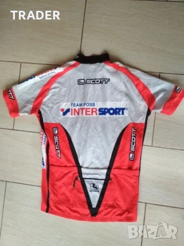 Вело джърси тениска  спортна блуза GIORDANA /  SCOTT , размер L, снимка 3 - Спортна екипировка - 27279610