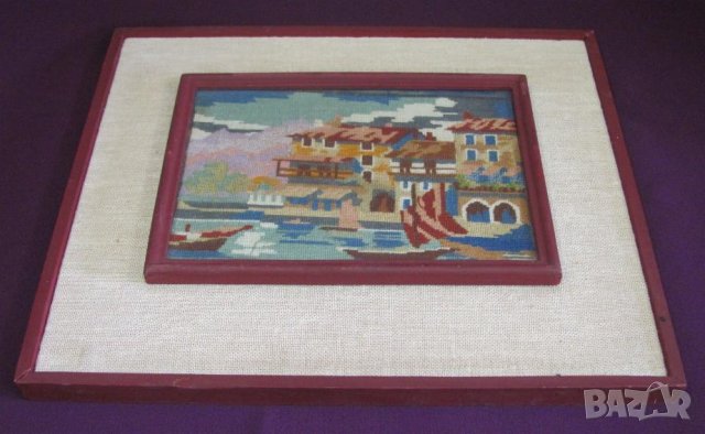 Винтич Ръчно Шит Гоблен, снимка 4 - Гоблени - 44028330