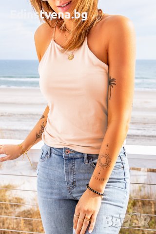 Разпродажба! Дамски топ в розово, снимка 3 - Корсети, бюстиета, топове - 39942751