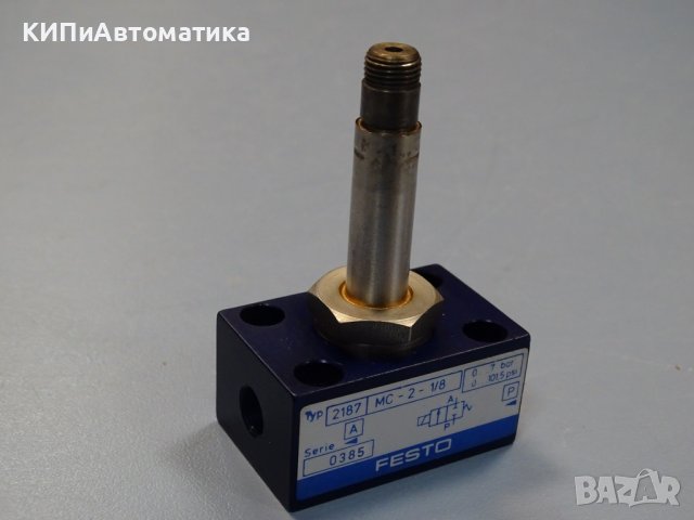 пневматичен вентил Festo 2187 MC-2-1/8 Solenoid Valve, снимка 2 - Резервни части за машини - 37514407