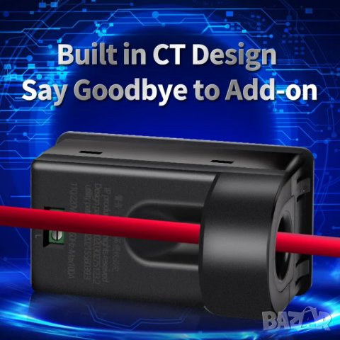 Волтметър за променлив ток Peacefair PZEM-028 / AC 40-400V 0-100A, снимка 5 - Друга електроника - 40123167