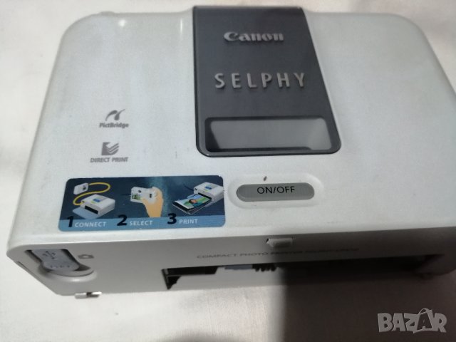 3 минифотопринтера,Canon Selphy CP510,CP760 и HP Photosmart 100, снимка 5 - Принтери, копири, скенери - 28349551