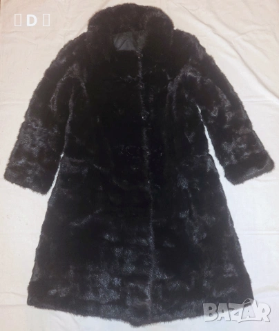 НОРКА /визон естествен косъм дълго палто, снимка 2 - Палта, манта - 53300103