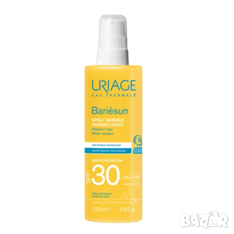Uriage Промо комплект Bariesun слънцезащитен спрей SPF30 х200 мл + слънцезащитен лосион за деца SPF5, снимка 2 - Комплекти и лотове - 52527493