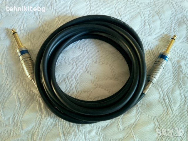 ⭐⭐⭐ Monteray Noise Free Heavy Duty Cable ⭐⭐⭐ Качествен кабел с двойна изолация, 3 м, снимка 2 - Други - 26674961