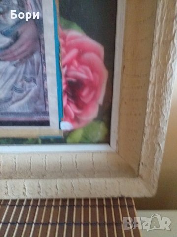 Голяма картина в дървена рамка 62/51/6см, снимка 5 - Картини - 27619771