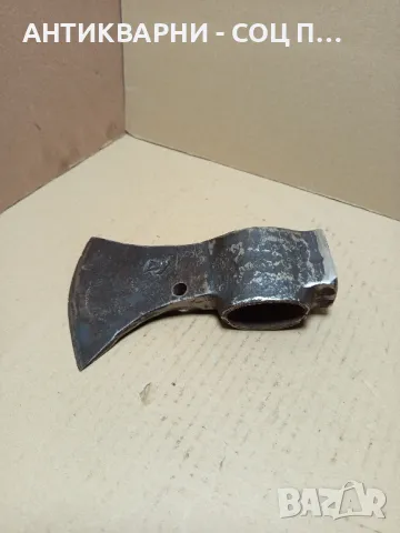 Стара Немска Кована Брадва 1.300кг Номер 2., снимка 4 - Антикварни и старинни предмети - 49776966
