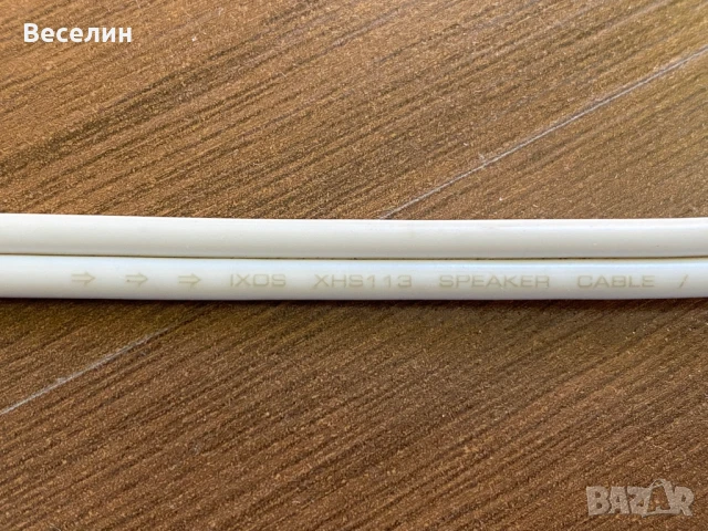 Качествен кабел за букшелф тонколони IXOS XHS113 OFC, снимка 3 - Тонколони - 50681454