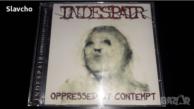 Компакт диск на дет метал групата -Indespair – Oppressed By Contempt (2004, CD)