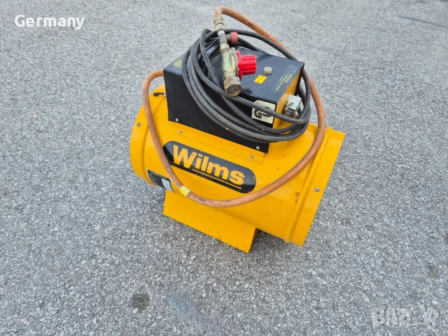 немски газов калорифер на газ wilms, снимка 11 - Котлони - 50553379