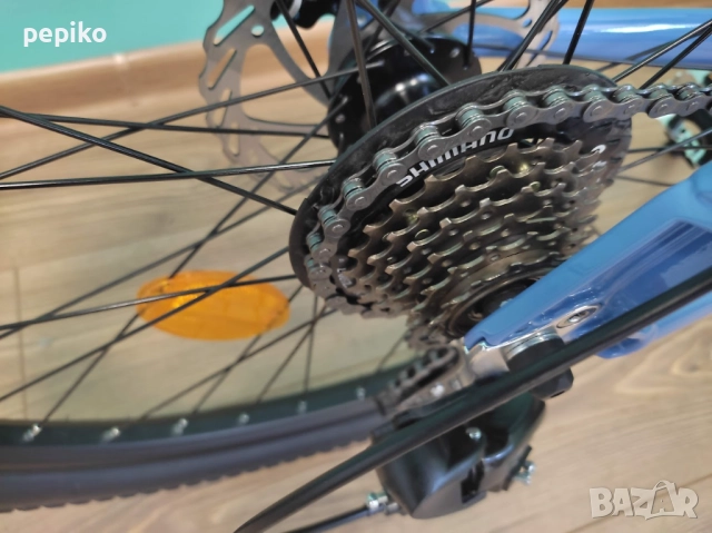 Продавам колела внос от Германия  мтв алуминиев велосипед X-FACT ADVENTURE 26 цола диск, снимка 13 - Велосипеди - 51894868