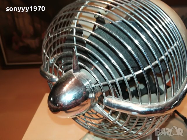 РЕТРО ВИНТИЛАТОР-ВНОС ГЕРМАНИЯ 0207221905, снимка 3 - Антикварни и старинни предмети - 37267981