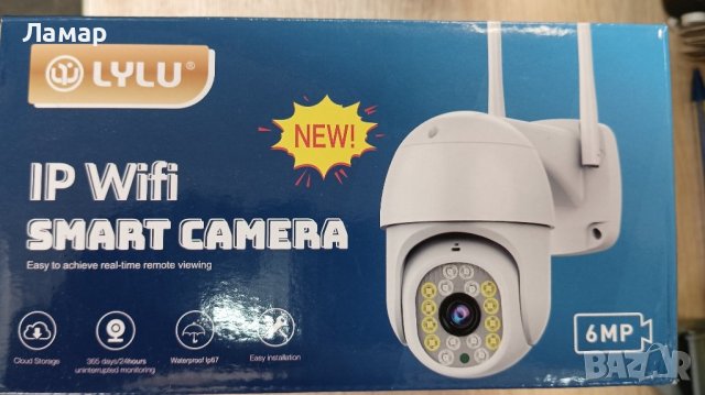 WiFi безжична IP камера 6MP iCSee нощно виждане цена при поръчка 2бр или повече, снимка 8 - IP камери - 44051076