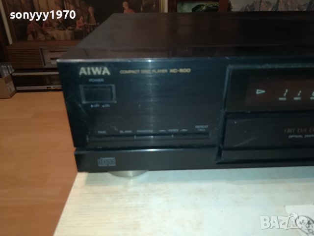 ЗАЯВЕНО-AIWA XC-500E CD PLAYER OPTICAL OUT-ВНОС SWISS 1712231957, снимка 4 - CD дискове - 43452585