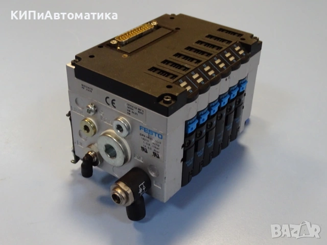 пневматичен терминал/контролер Festo CPV-14-VI, CPV 14-CE-FB-6 Valve Controller, снимка 4 - Резервни части за машини - 53151346