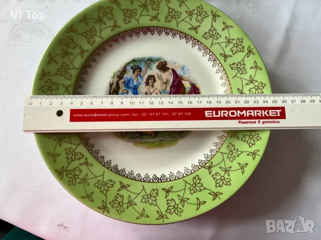 Декоративни чинии Чехия, снимка 3 - Декорация за дома - 48164868