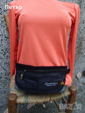 Продавам портмоне за кръст за скрито съхранение на документи и пари, снимка 3 - Портфейли, портмонета - 28016523