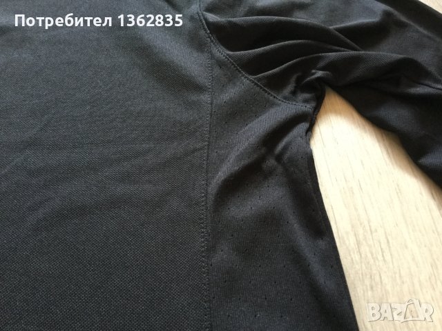 НОВА оригинална черна поло фланела блуза за голф размер L / XL от САЩ, снимка 2 - Блузи - 43584372