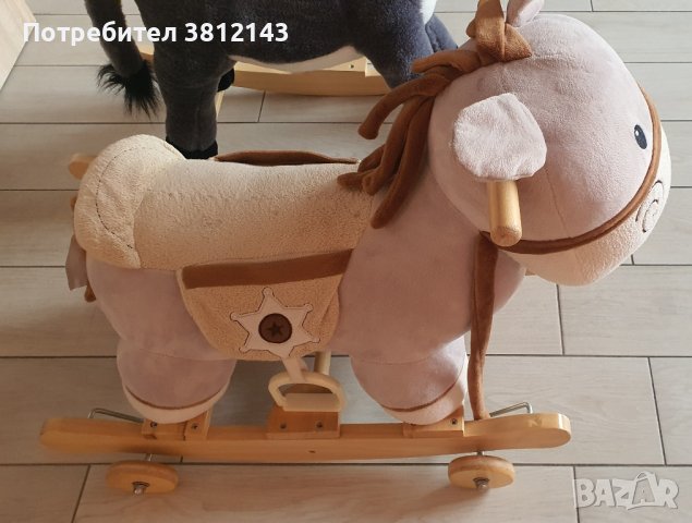 2в1 люлка/тротинетка с издаващи звуци, снимка 4 - Играчки за стая - 43395447