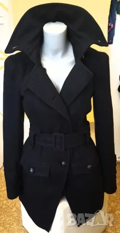 "Esprit"-черно палто , снимка 2 - Палта, манта - 48711109