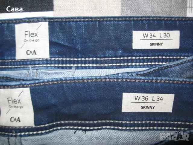 Дънки C&A  мъжки,М-Л, снимка 2 - Дънки - 47399064