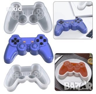 Геймърски Джойстик конзола Грамаден силиконов молд форма калъп шоколад гипс смола