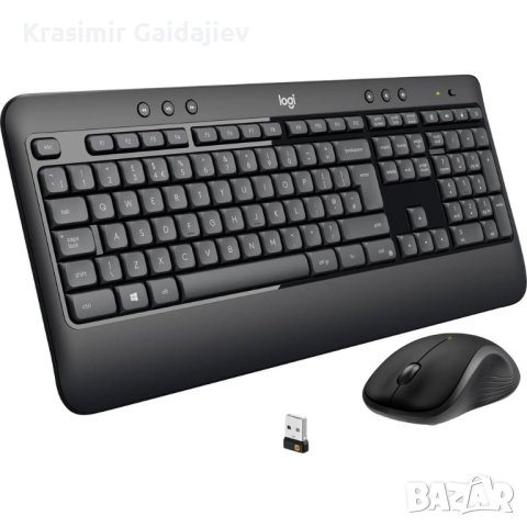 Logitech MK540 Advanced Radio Keyboard , снимка 1 - Клавиатури и мишки - 43568535