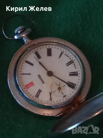 MOLNIJA MADE in USSR Стар РУСКИ КОЛЕКЦИОНЕРСКИ ДЖОБЕН ЧАСОВНИК МЪЛНИЯ с КАПАК 41747, снимка 18 - Джобни - 45097271