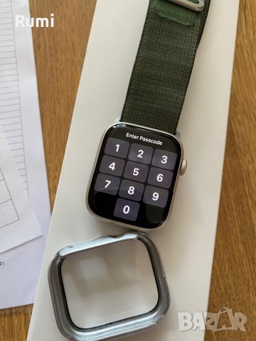 Оригинален часовник в гаранция  Apple Watch 8 Starliht ! 45 mm, снимка 12 - Смарт часовници - 43106692