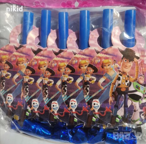 Toy Story Играта на играчките Свирка свирки за детско парти рожден ден