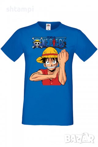 Мъжка тениска One Piece 05,Анимация,игра,Празник,Повод,, снимка 4 - Тениски - 38096691
