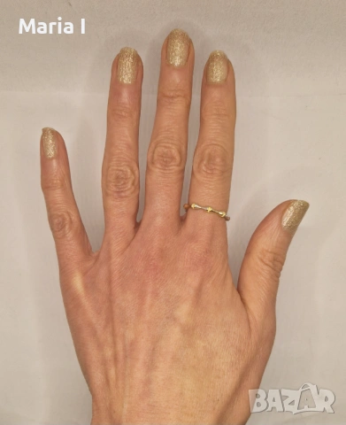 Дамски златни пръстени , снимка 14 - Пръстени - 53402183