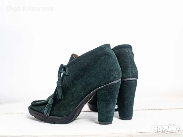 Дамски боти от велур Armando D'Alessandro, снимка 4 - Дамски боти - 49504070