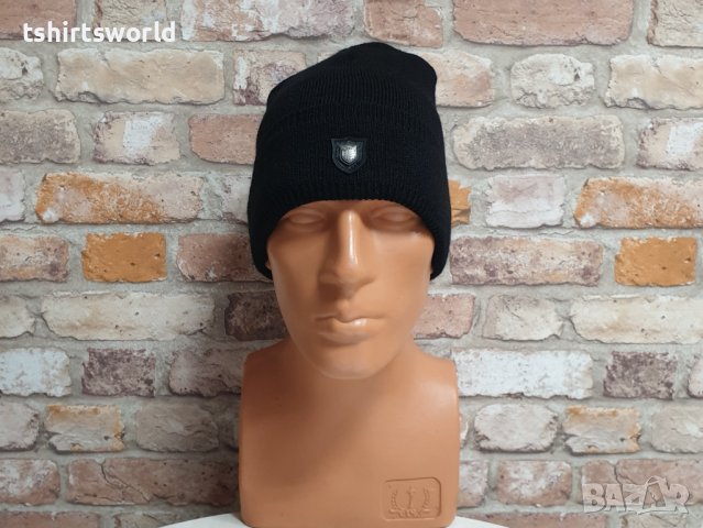 Нова зимна шапка SilverStar с подгъв в черен цвят, снимка 3 - Шапки - 43375871