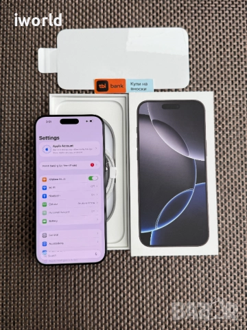 НОВ❗️iPhone 16 Pro MAX Лизинг от 76л/м Black Titanium  ГАРАНЦИЯ❗️256GB❗️черен, снимка 7 - Apple iPhone - 52089777