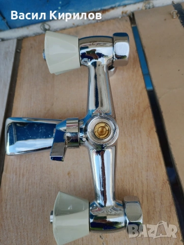 Душ смесител от соца Български 160мм, снимка 2 - Други стоки за дома - 53297682