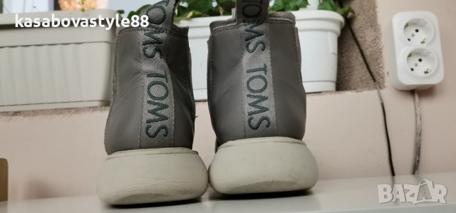 Боти Tom's 38н.Естествена кожа , снимка 10 - Дамски боти - 52646940